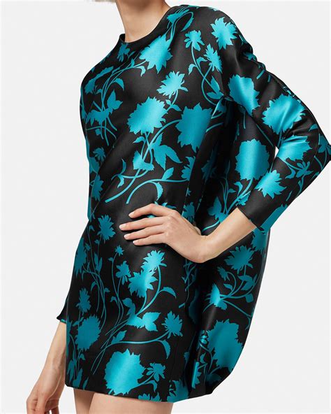 love versace print iconic silhouette dress|Women's Luxury & Designer Dresses .